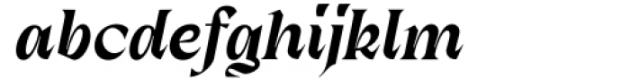Dx Gaster Semi Bold Italic Font LOWERCASE