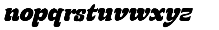 Dx Grove Italic Font LOWERCASE