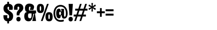 Dx Kord Inktrap Expanded Font OTHER CHARS