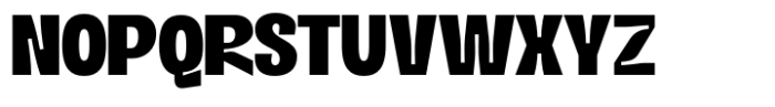 Dx Kord Inktrap Extra Expanded Font UPPERCASE
