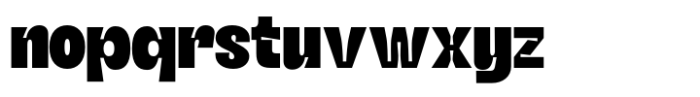 Dx Kord Inktrap Extra Expanded Font LOWERCASE