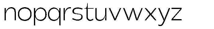 Dx Lactos Vol 02 Extra Light Font LOWERCASE