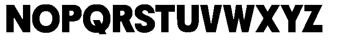 Dx Monstral Regular Font UPPERCASE