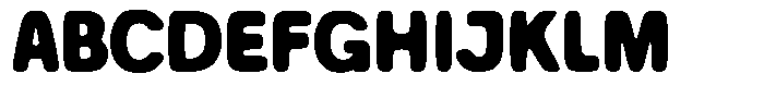Dx Monstral Smooth Font UPPERCASE