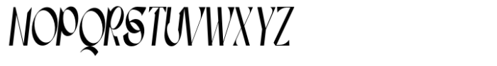 Dx Sitrus Condensed Italic Font UPPERCASE