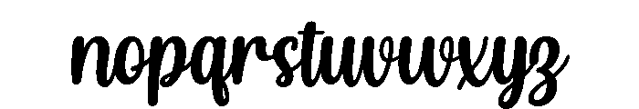 Dyletha Beauty Font LOWERCASE