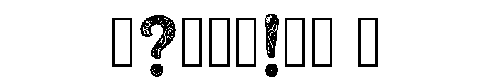 Dylin Regular Font OTHER CHARS