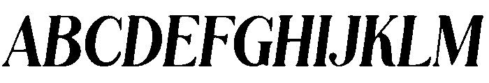 Dynastique Font UPPERCASE
