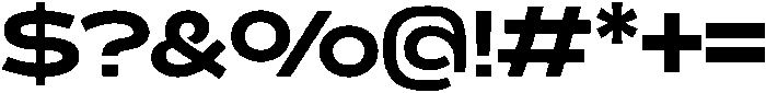 Dynalune Bold otf (700) Font OTHER CHARS