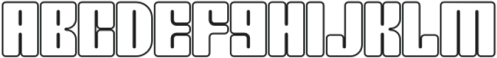 Dynamic Display Three otf (400) Font UPPERCASE