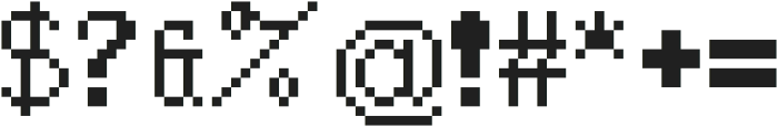 DynamicRetro ttf (400) Font OTHER CHARS