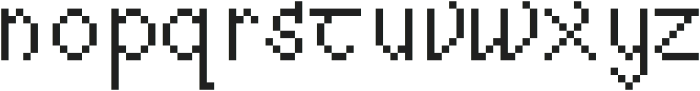 DynamicRetro ttf (400) Font LOWERCASE