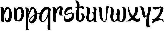 Dynasty Dash otf (400) Font LOWERCASE