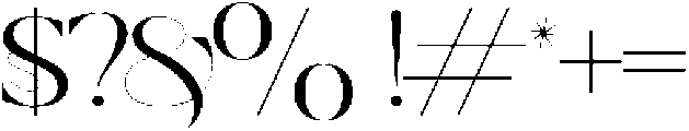 Dynasty-Thin otf (100) Font OTHER CHARS