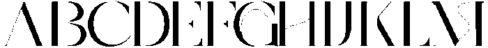 Dynasty-Thin otf (100) Font UPPERCASE