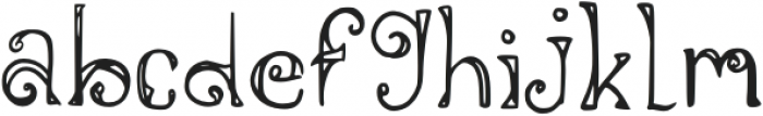 Dynastyan-Regular otf (400) Font LOWERCASE