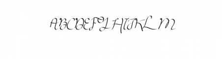 Dynamice-Script.otf Font UPPERCASE