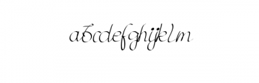 Dynamice-Script.otf Font LOWERCASE