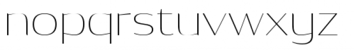 Dynasty A Pro Thin Font LOWERCASE