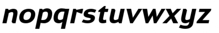 Dynasty B Pro Bold Italic Font LOWERCASE