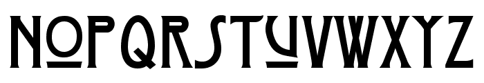 Dyer Arts and Crafts Font LOWERCASE