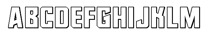 Dynamic Trooper 3D Straight FONT