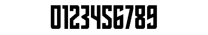 Dynamic Trooper CondenStraight Font OTHER CHARS