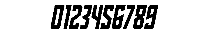 Dynamic Trooper Condensed Font OTHER CHARS