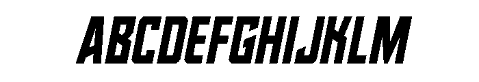 Dynamic Trooper Condensed FONT