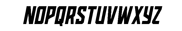 Dynamic Trooper Condensed Font LOWERCASE