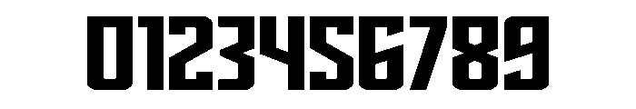Dynamic Trooper ExpandStraight Font OTHER CHARS