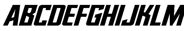 Dynamic Trooper Expanded Font UPPERCASE