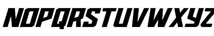 Dynamic Trooper Expanded Font LOWERCASE