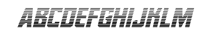 Dynamic Trooper Gradient FONT