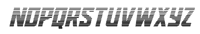 Dynamic Trooper Gradient Font LOWERCASE