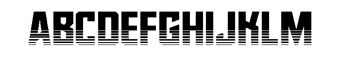 Dynamic Trooper Half Straight FONT