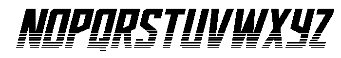 Dynamic Trooper Halftone Font UPPERCASE