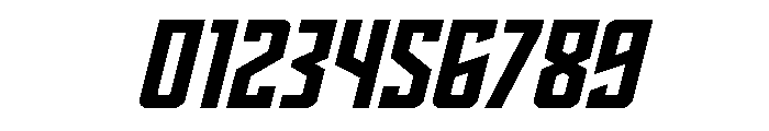 Dynamic Trooper Spaced Font OTHER CHARS