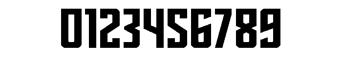 Dynamic Trooper SpacedStraight Font OTHER CHARS