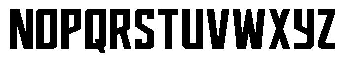 Dynamic Trooper SpacedStraight Font UPPERCASE