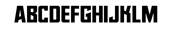 Dynamic Trooper Straight FONT