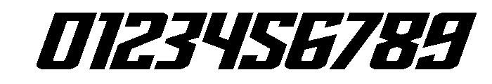 Dynamic Trooper Wide Font OTHER CHARS