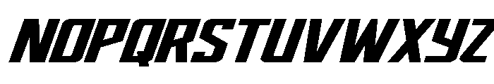 Dynamic Trooper Wide Font UPPERCASE