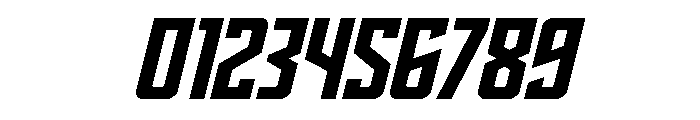 Dynamic Trooper Font OTHER CHARS