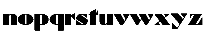 DynamicCP Font LOWERCASE