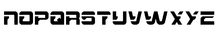 Dyne Type Font UPPERCASE