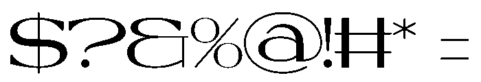 Dyrenko Font OTHER CHARS