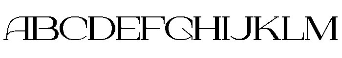 Dyrenko Font UPPERCASE
