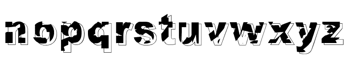 Dystopia Font LOWERCASE