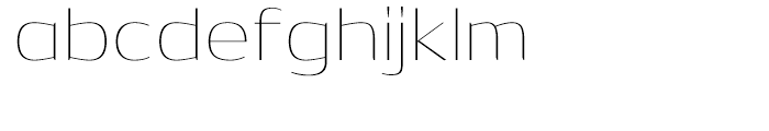 Dynasty AThin Font LOWERCASE